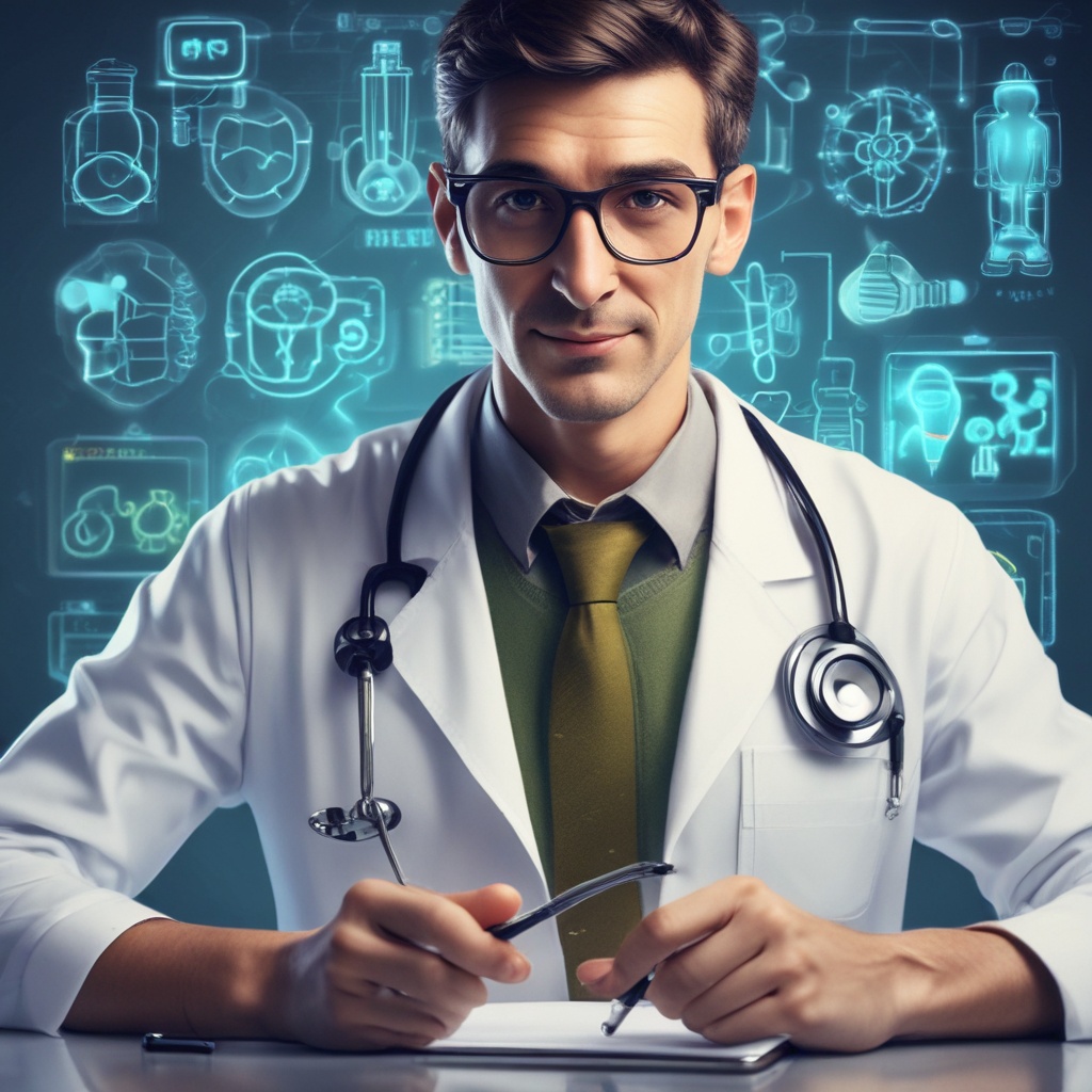 Doctor with innovative service